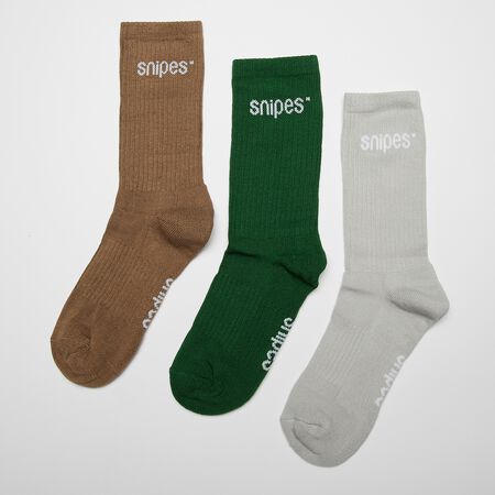 Small Logo Essen Crw Socks Tie Dye (3 Pack)