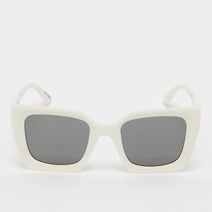 Vierkante zonnebrillen - wit, zwart