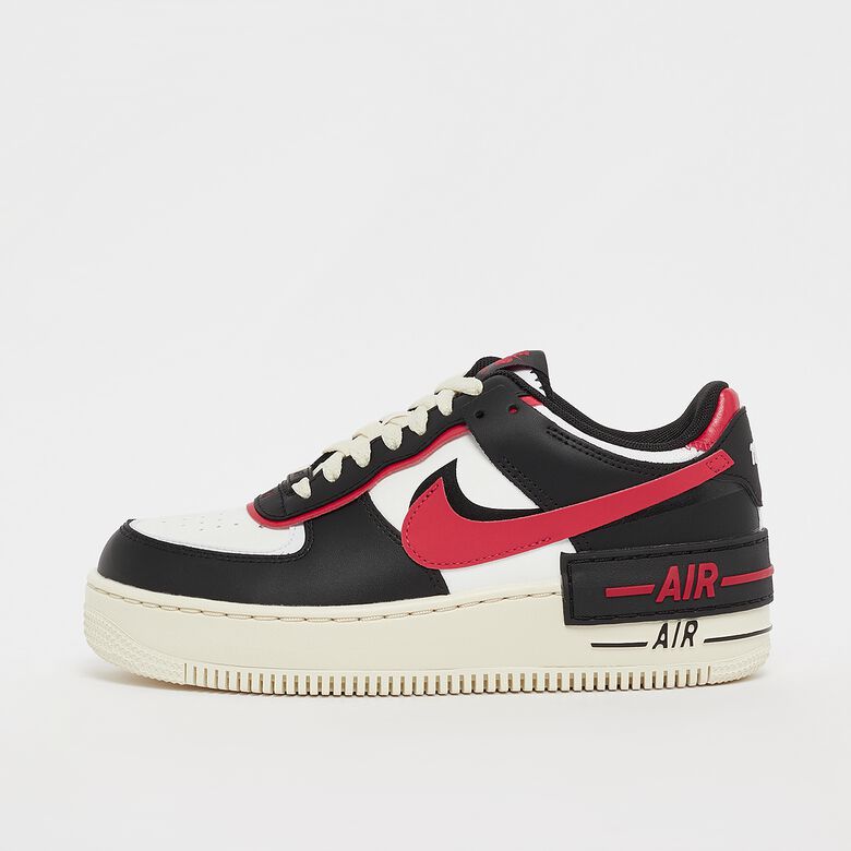 Bestrooi Armstrong marge NIKE WMNS Air Force 1 Shadow summit white/university red/black/white  Platform Shoes bestellen bij SNIPES
