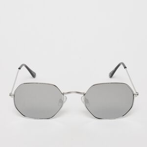 Vierkante zonnebrillen - zilver, grijs
