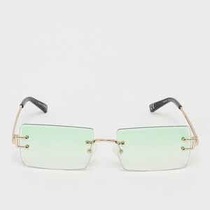 Zonnebrillen zonder frame - goud, groen