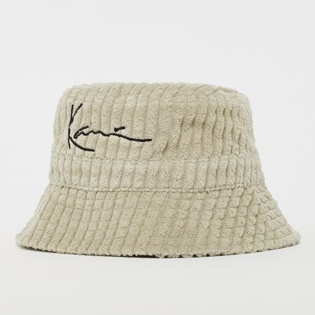Signature Fuzzy Corduroy Bucket Hat 