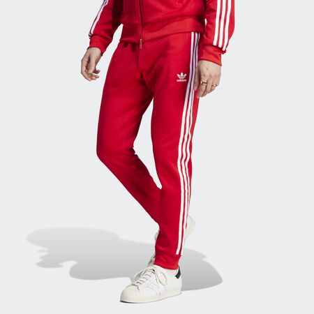 adidas Originals Superstar Jogging broek better scarlet/white Trainingsbroeken bij SNIPES