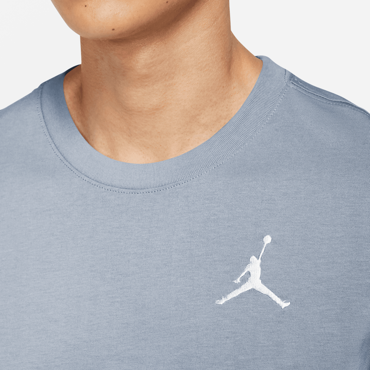 Jordan Jumpman Shortsleeve Crew Shirt T-shirts Heren blue grey white maat: S beschikbare maaten:S M L XL