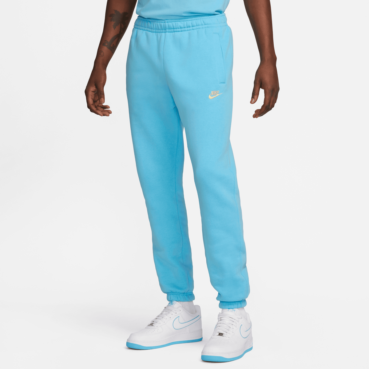 Nike Sportswear Club Fleece Pants Trainingsbroeken Heren aquarius blue maat: L beschikbare maaten:S M L XS