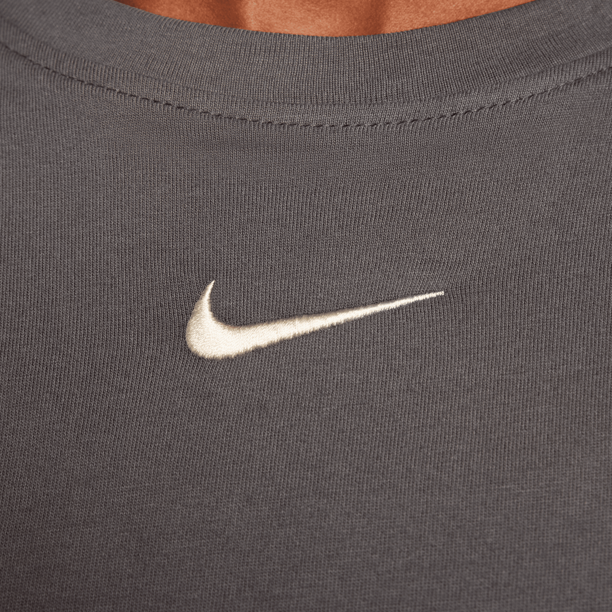 Nike Sportswear Trend Crop Tee T-shirts Dames medium ash maat: S beschikbare maaten:XS S M L XL