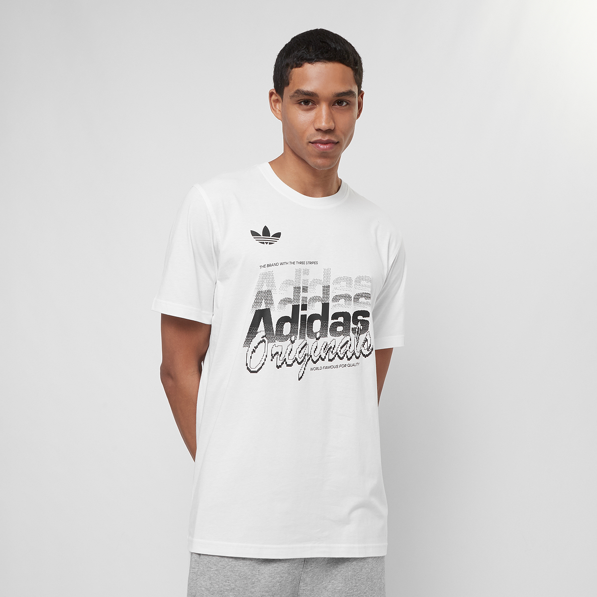Adidas Originals Gfx Tee T-shirts Heren white maat: XL beschikbare maaten:S M L XL