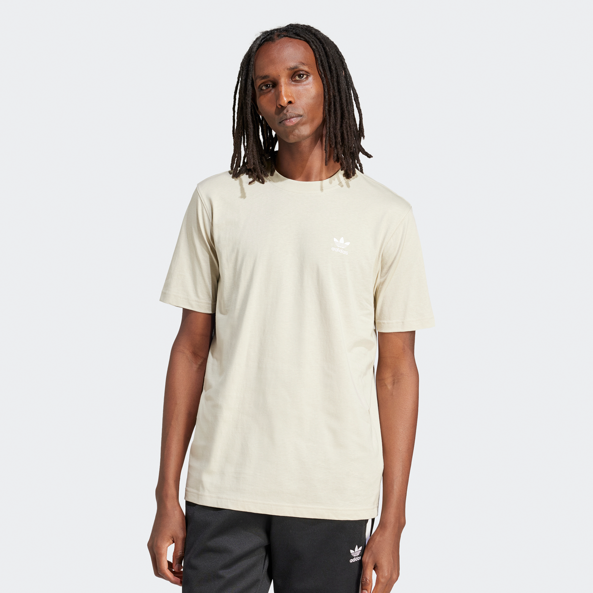 adidas Originals Essentials T-shirt T-shirts Heren putty grey maat: S beschikbare maaten:S M L