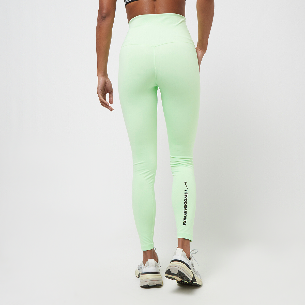Nike High-waisted Full-length Leggings Dames vapor green black maat: XS beschikbare maaten:XS S M L