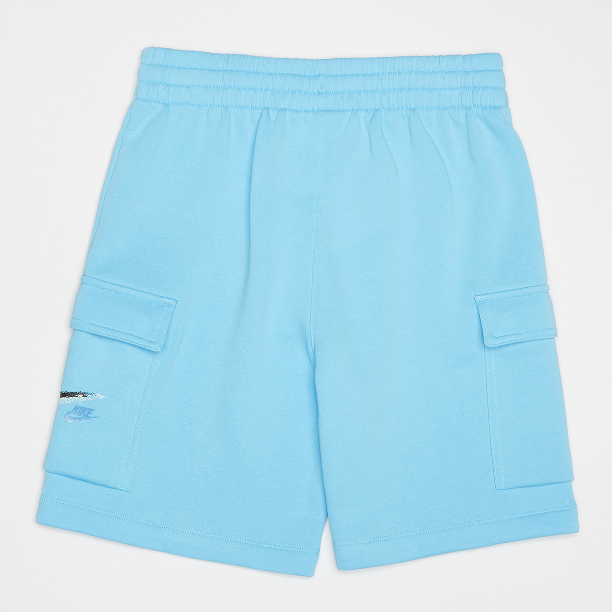 Nike Sportswear Fleece Shorts Sportshorts Kids aquarius blue maat: 137 beschikbare maaten:137 147 158 170