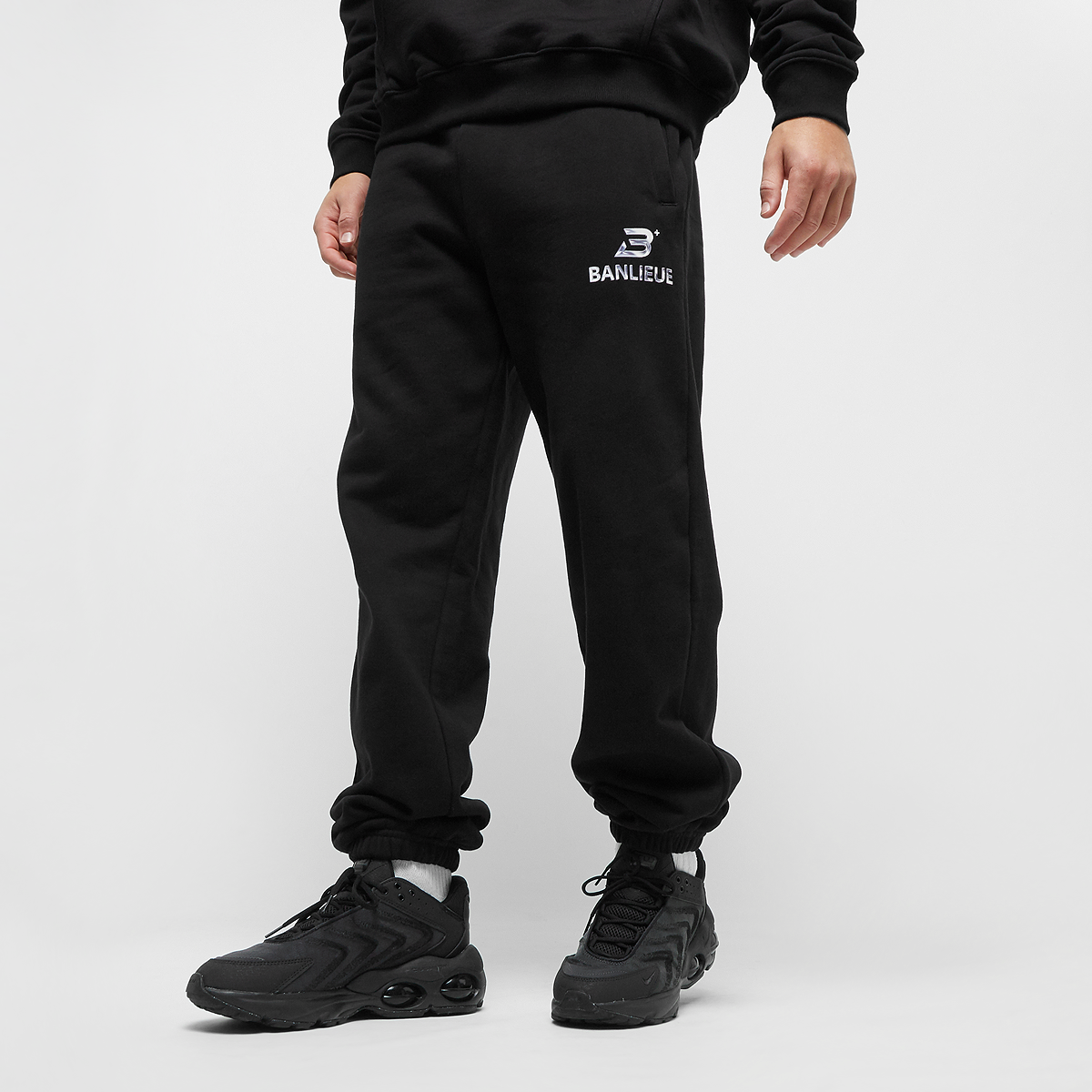 Clan de Banlieue B+ Chrome Sweatpants Trainingsbroeken Heren Black maat: XL beschikbare maaten:S M L XL