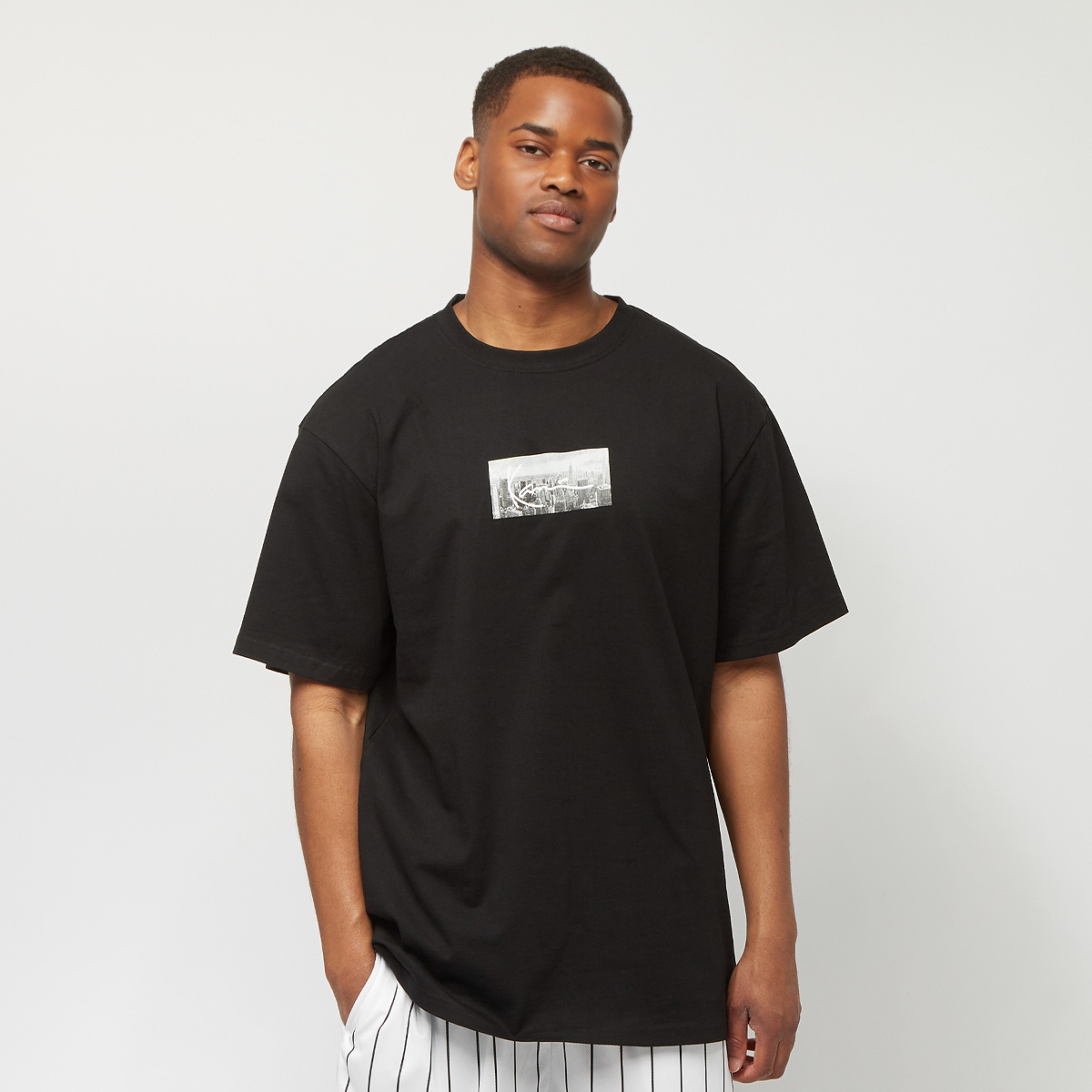Karl Kani Small Signature Nyc Print Tee T-shirts Kleding Black maat: XXL beschikbare maaten:XS S M L XL XXL