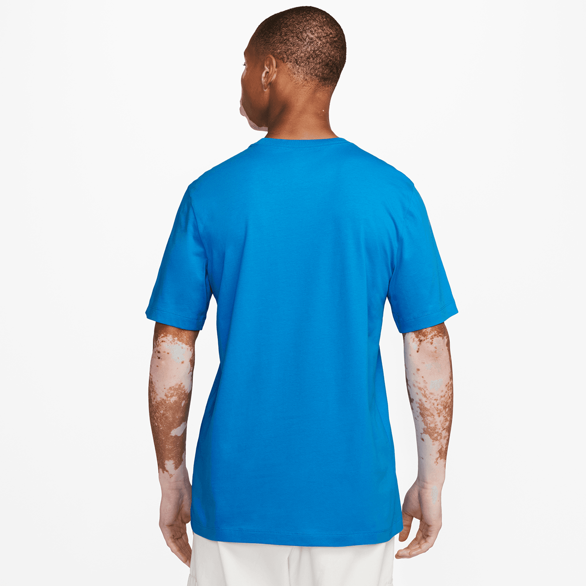 Nike Sportswear Short Sleeve T-shirt Swoosh Sp24 T-shirts Heren lt photo blue maat: S beschikbare maaten:S M L XL
