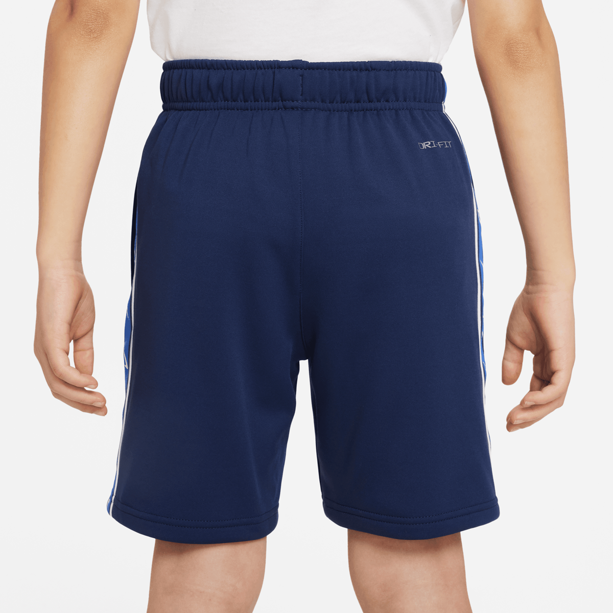 Nike Sportswear Repeat Swoosh Poly-knit Shorts Sportshorts Kids midnight navy game royal maat: 137 beschikbare maaten:137 147 158 170
