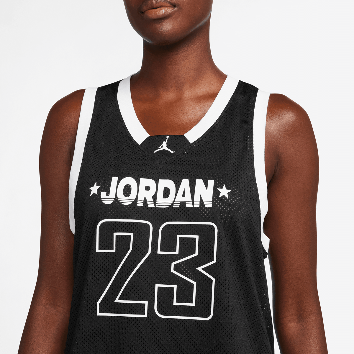 Jordan Jersey 23 Tank 2 Sportshirts Dames black white white maat: XS beschikbare maaten:XS S M L