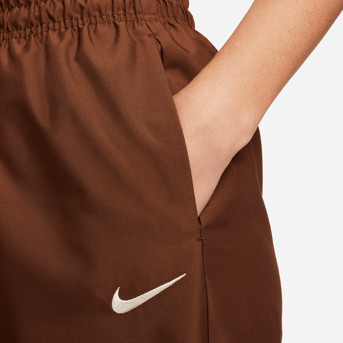 Nike Sportswear Trend Woven Jogger Trainingsbroeken Dames cacao wow maat: XS beschikbare maaten:XS S M L XL