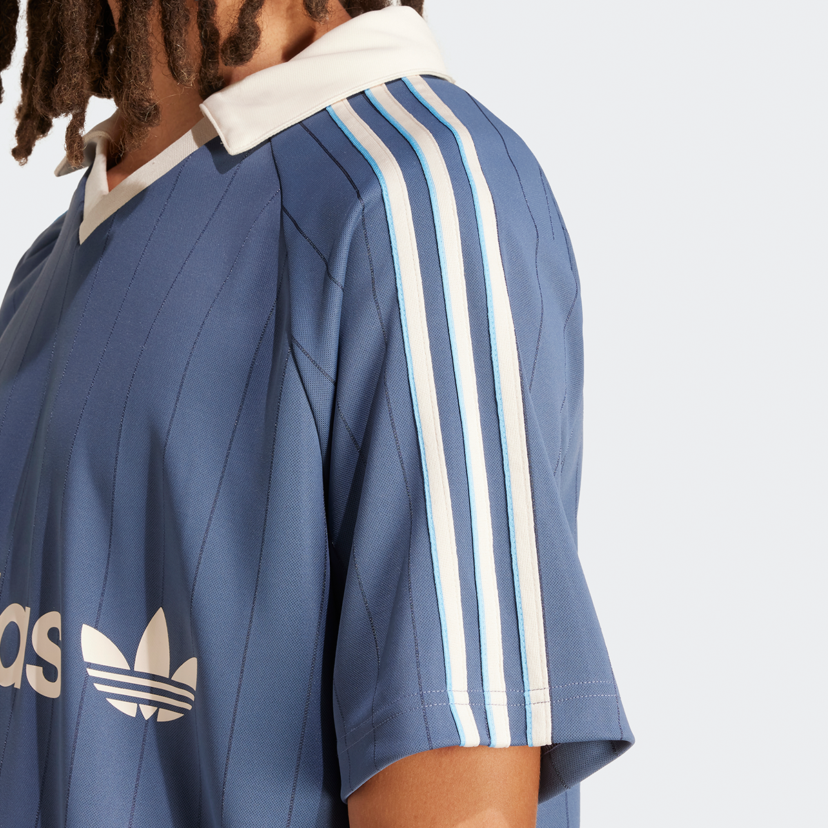 adidas Originals 3-stripes Jersey Sportshirts Heren preloved ink maat: S beschikbare maaten:S M L XL