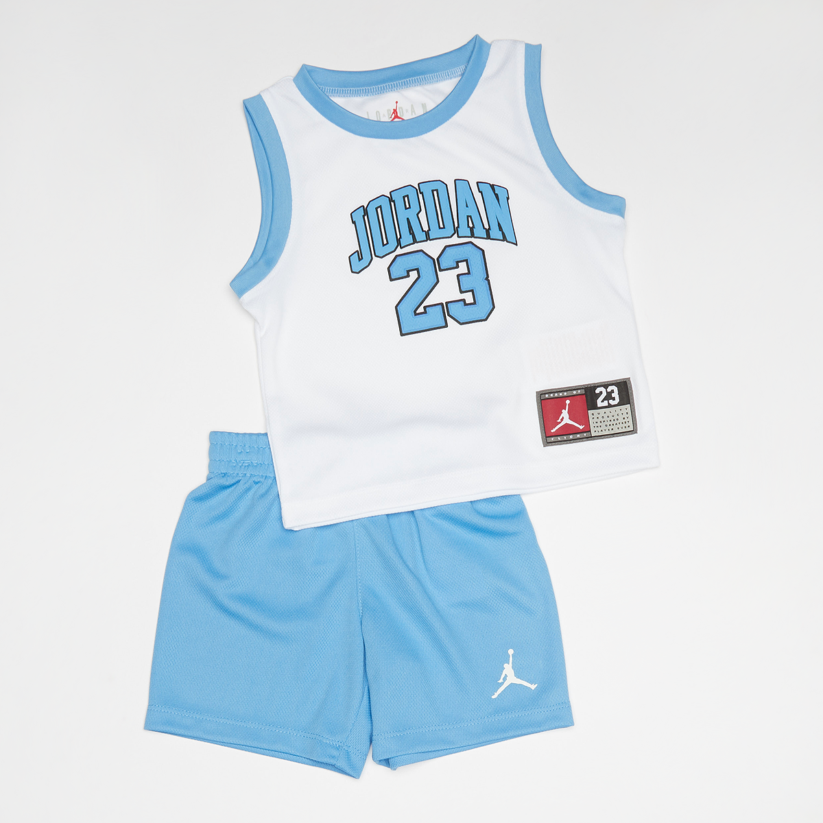 Jordan 23 Jersey Set Baby sets Kids university blue maat: 12 m beschikbare maaten:12 m 18 m 110 116