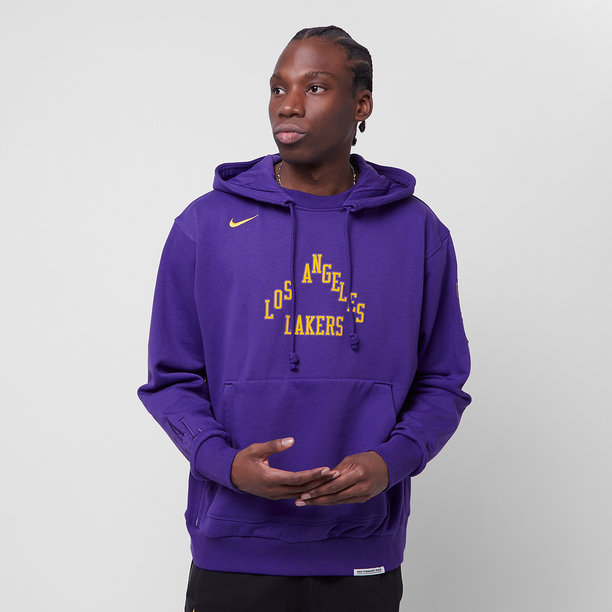 Nike Los Angeles Lakers Standard Issue City Edition Hoody Hoodies Heren field purple maat: XL beschikbare maaten:S M L XL