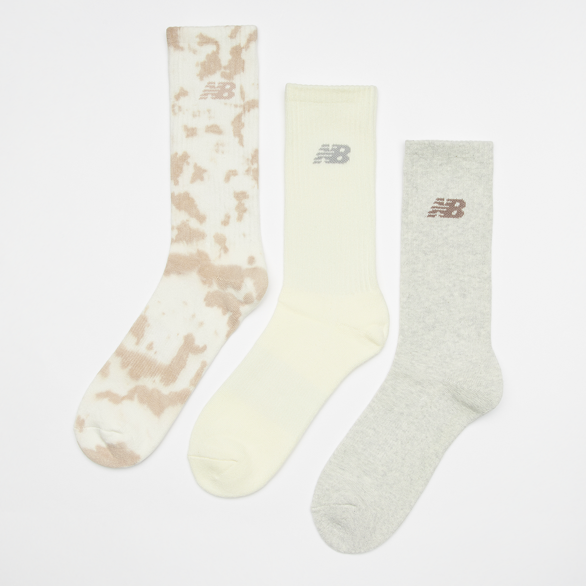 New Balance Fashion Cushioned Crew Socks W tie-dye (3 Pack) Lang Heren white maat: 35-38 beschikbare maaten:35-38 39-42 43-46
