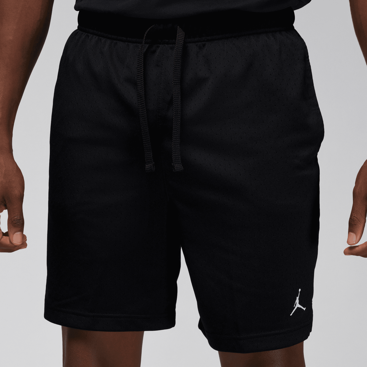 Jordan Sport Dri-fit Mesh-shorts Sportshorts Heren black white maat: M beschikbare maaten:S M L XL