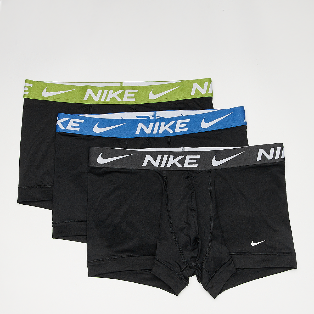 Nike Underwear (3 Pack) Boxershorts Heren black blue anthracite maat: S beschikbare maaten:S M L
