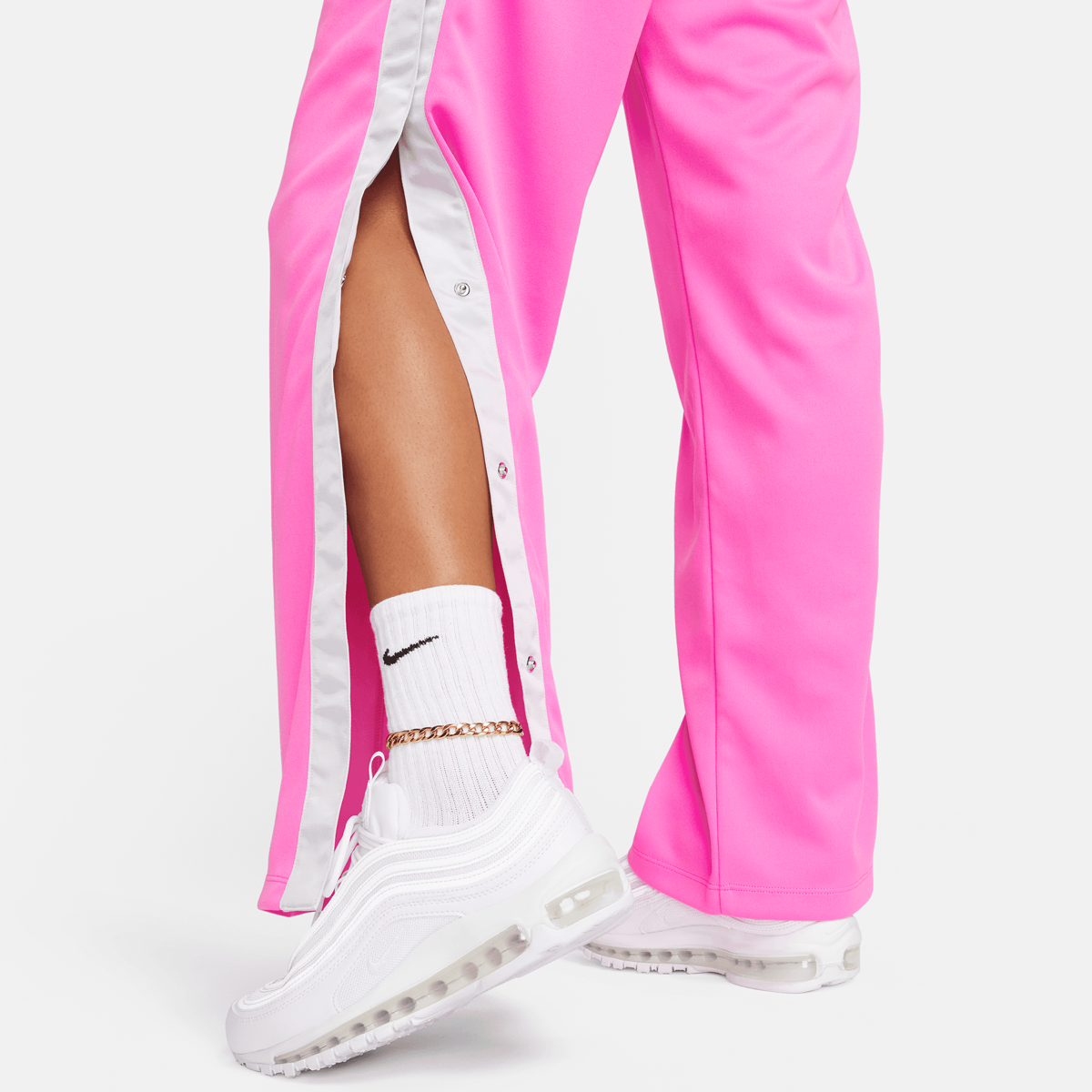 Nike Sportswear Air Mid-rise Breakaway Pants Trainingsbroeken Dames playful pink photon dust maat: S beschikbare maaten:XS S M L