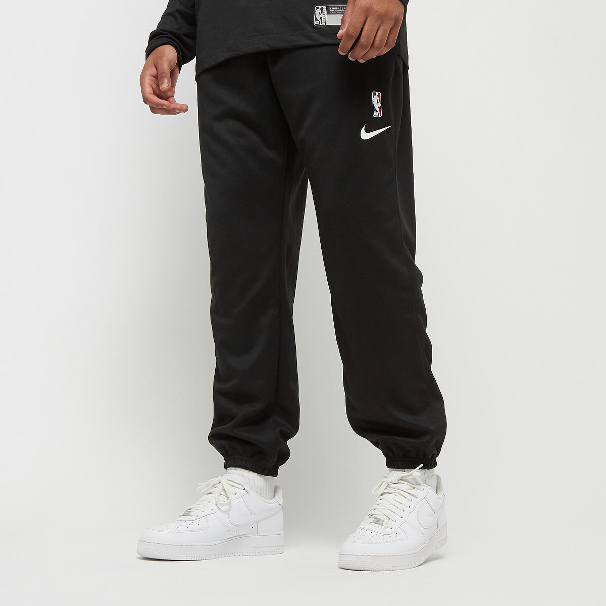 Nike Nba Brooklyn Nets Dri-fit Spotlight Pant Trainingsbroeken Heren black white maat: XXL beschikbare maaten:S M L XXL