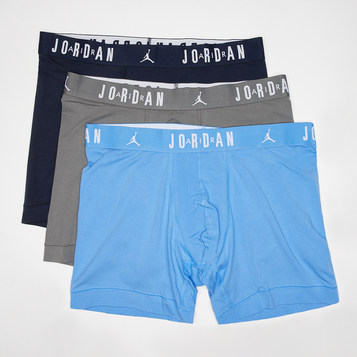 Jordan Flight Cotton Core Boxer Brief (3 Pack) Boxershorts Heren university blue maat: XL beschikbare maaten:S M L XL