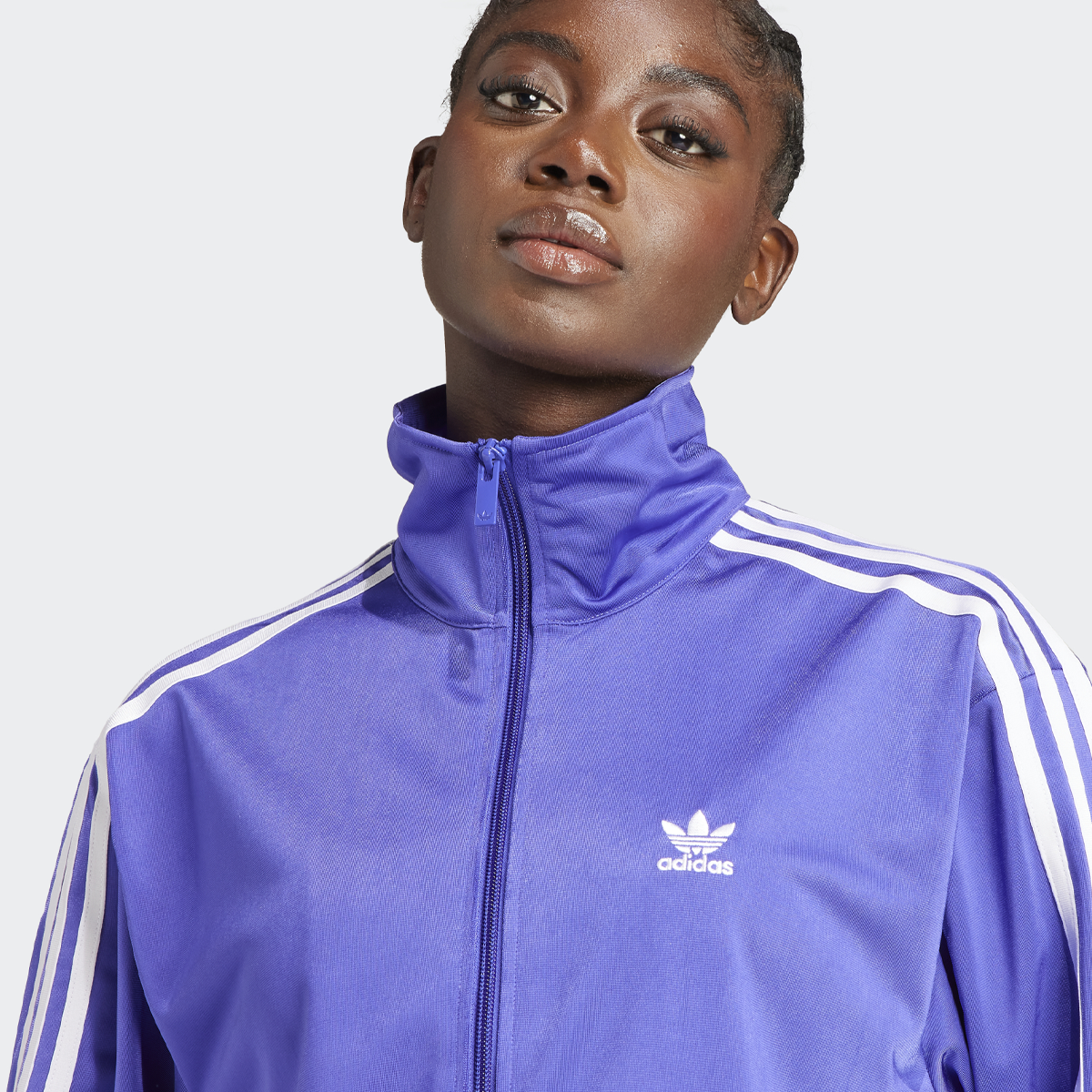 Adidas Originals Firebird Track Top Rits hoodies energy ink maat: XS  beschikbare maaten:XS S M L | Trainingsjacken