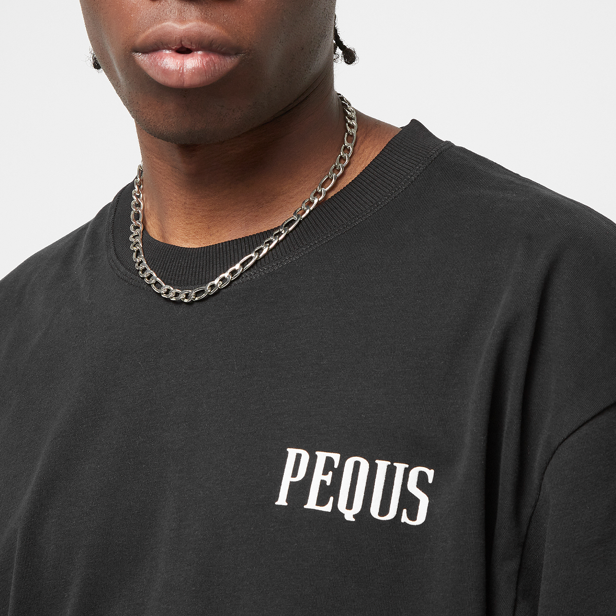 Pequs Island Of Heartbreaks Chrom T-shirt T-shirts Kleding Black maat: XL beschikbare maaten:XL S M