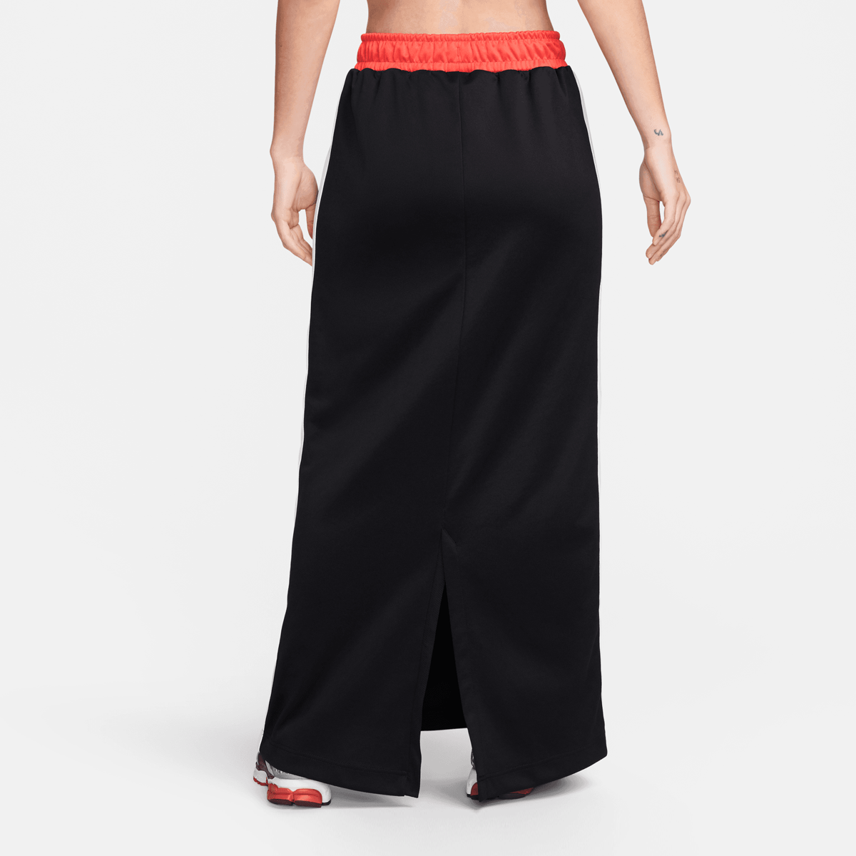 Nike Sportswear Skirt Rokken Dames black lt crimson white maat: XS beschikbare maaten:XS S M L