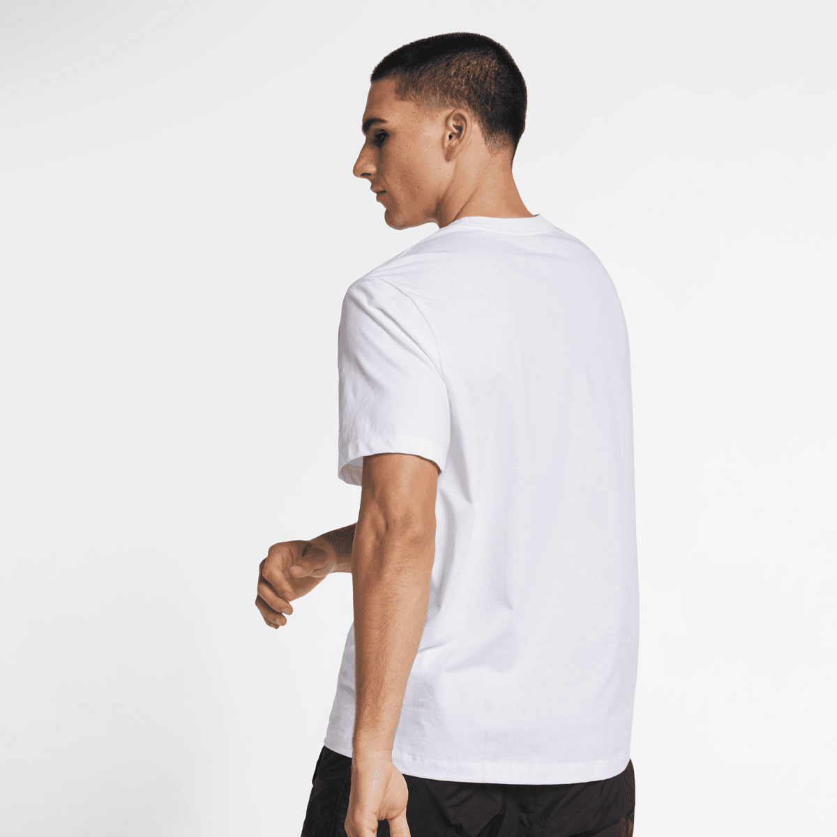 Jordan Jumpman Flight High Brand Read Tee T-shirts Heren white black maat: M beschikbare maaten:S M L XL