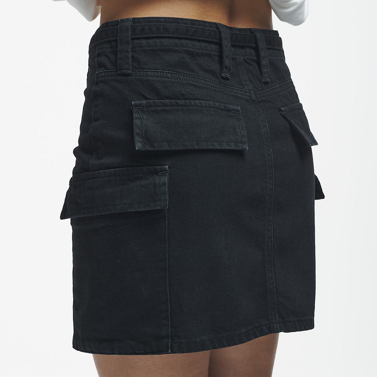 2Y Studios Nisha Pocket Skirt Rokken Dames Black maat: 24 beschikbare maaten:24 25 26 27 28 29 30 31