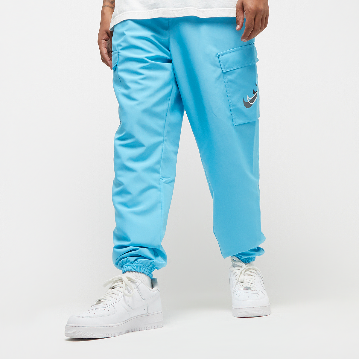 Nike Sportswear Woven Cargo Pants Trainingsbroeken Kleding BALTIC BLUE maat: S beschikbare maaten:S M