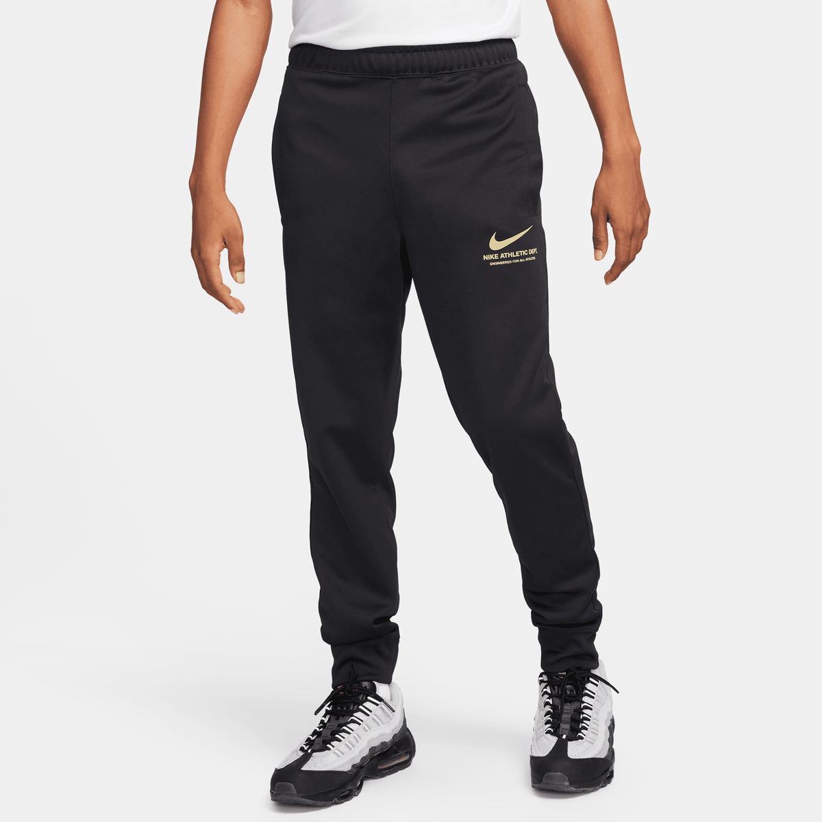 Nike Sportswear Pants Poly-knit Trainingsbroeken Heren black maat: XL beschikbare maaten:S M L XL