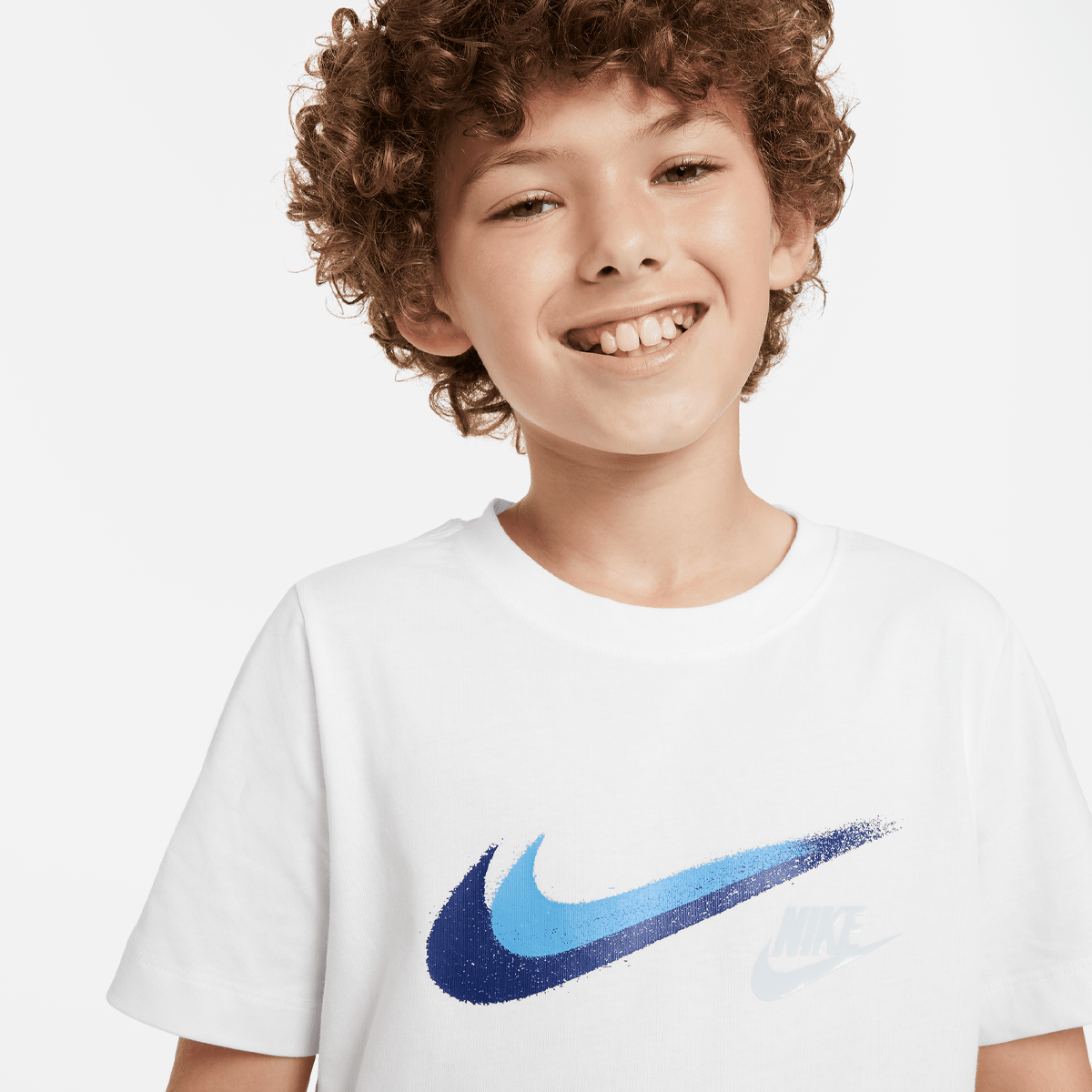 Nike Sportwear Short Sleeve T-shirt T-shirts Kids white maat: 147 beschikbare maaten:137 147 158 170