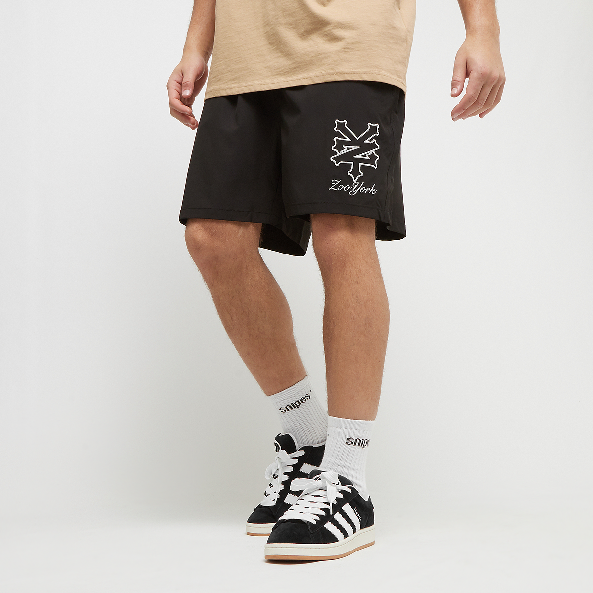 ZOO YORK Signature Nylon Shorts Sportshorts Heren black maat: S beschikbare maaten:S M L XL
