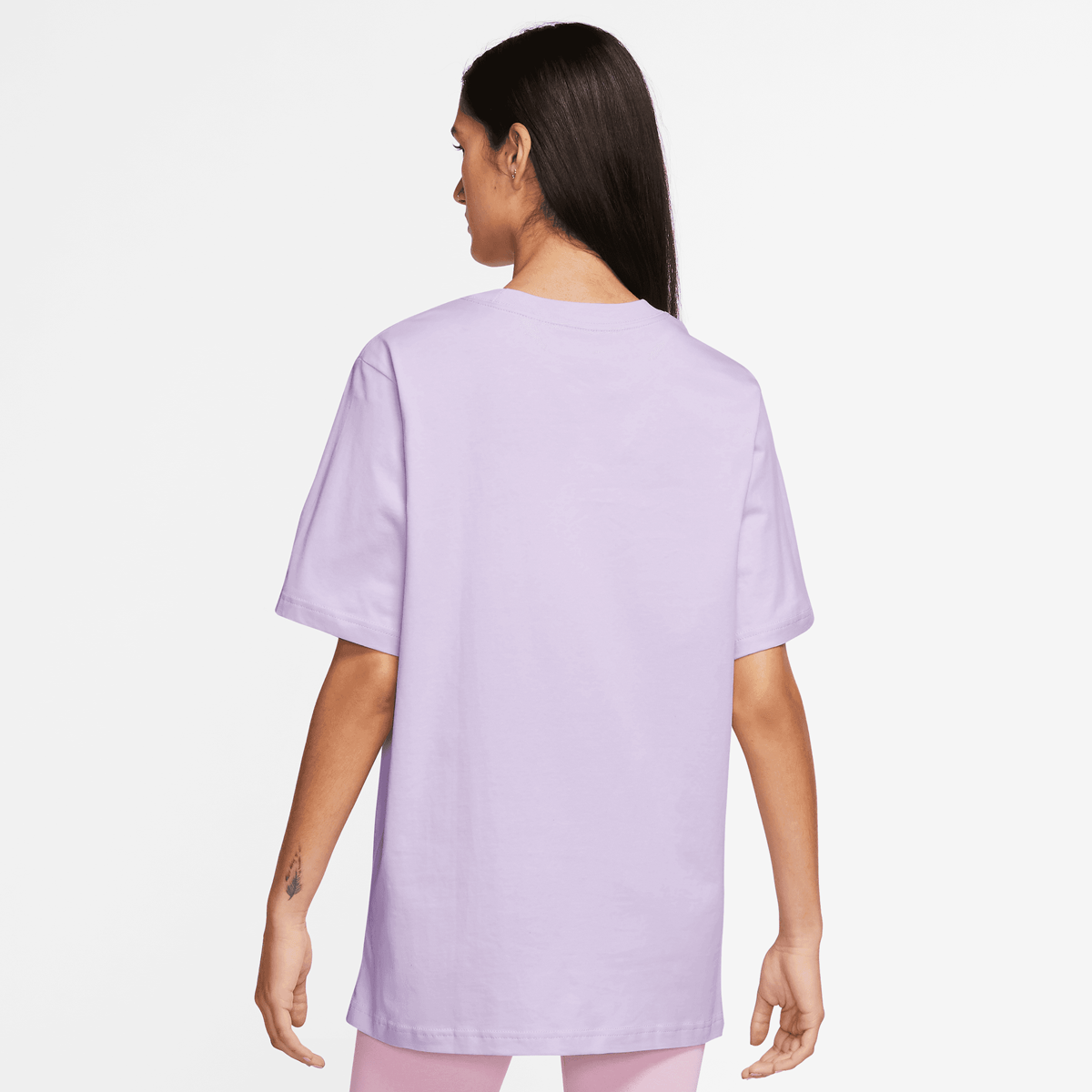 Nike Sportswear Essentials Tee T-shirts Dames violet mist white maat: XS beschikbare maaten:XS S M L
