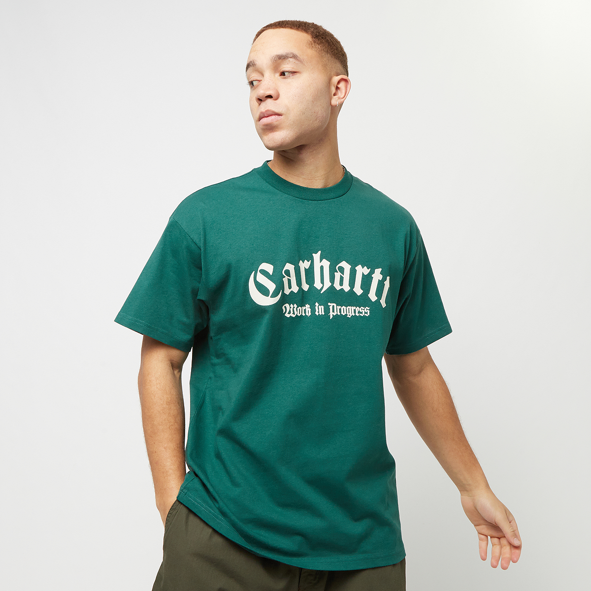 Carhartt WIP Shortsleeve Onyx T-shirt T-shirts Heren chervil wax maat: XL beschikbare maaten:S M XL