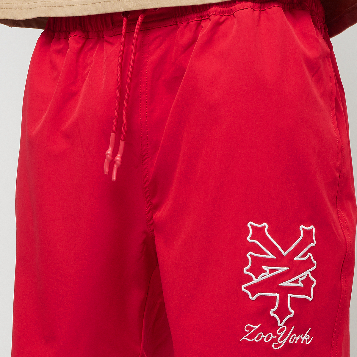 ZOO YORK Signature Nylon Shorts Sportshorts Heren red maat: S beschikbare maaten:S M L XL