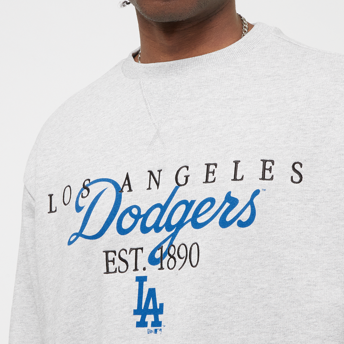new era Mlb Lifestyle Crew Neck Los Angeles Dodgers Sweatshirts Heren HGRNVY maat: S beschikbare maaten:S M L XL XXL