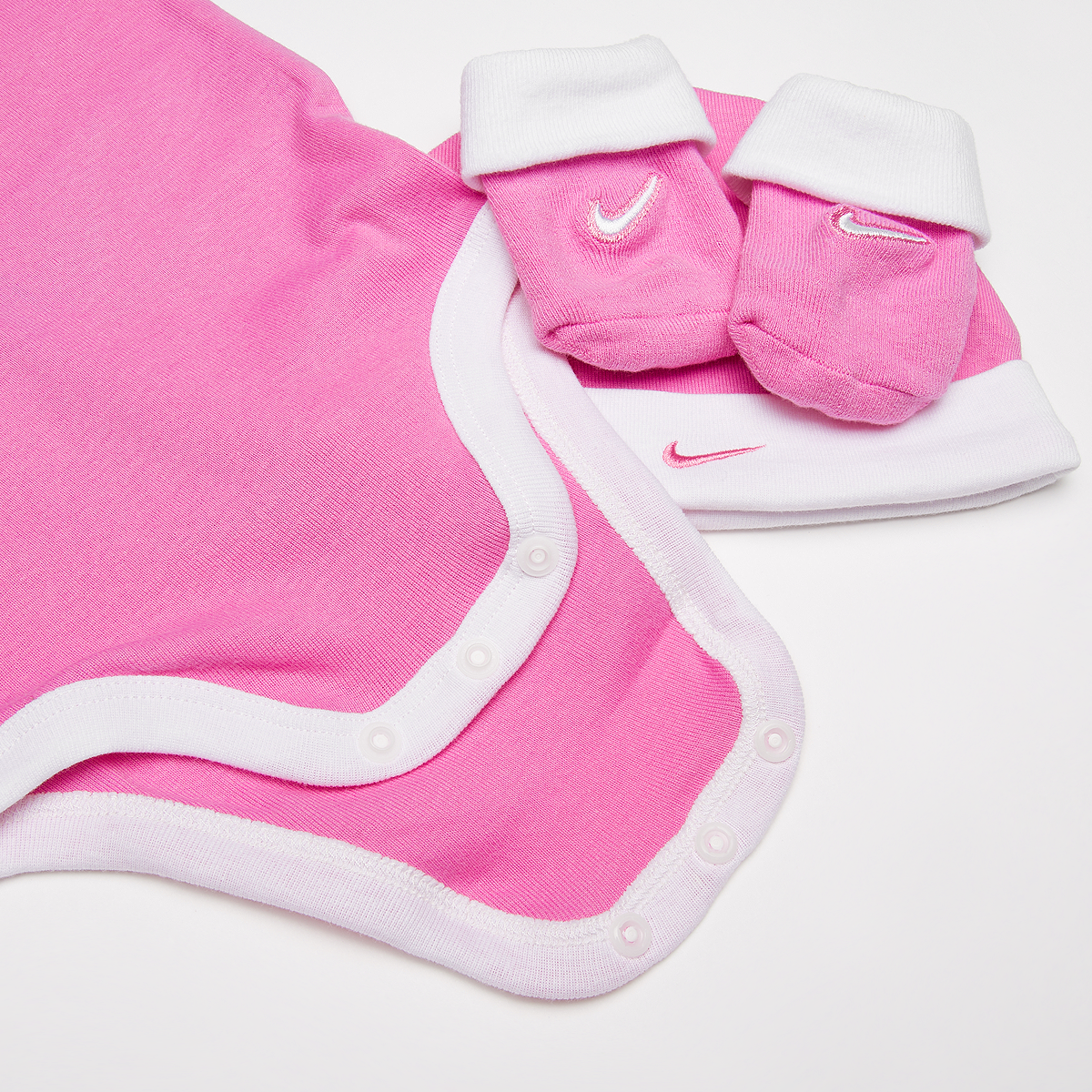 Nike Junios Swoosh Set (3 Piece) Baby sets Kids playful pink maat: 6m-12m beschikbare maaten:6m-12m