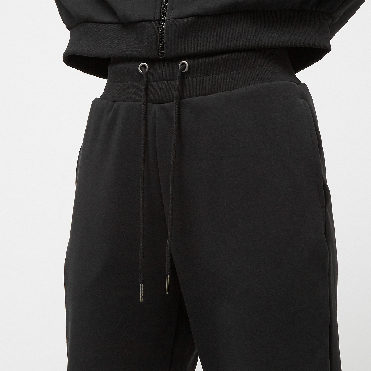 Urban Classics Ladies Cozy Sweatpants Trainingsbroeken Dames schwarz maat: XS beschikbare maaten:XS S M L