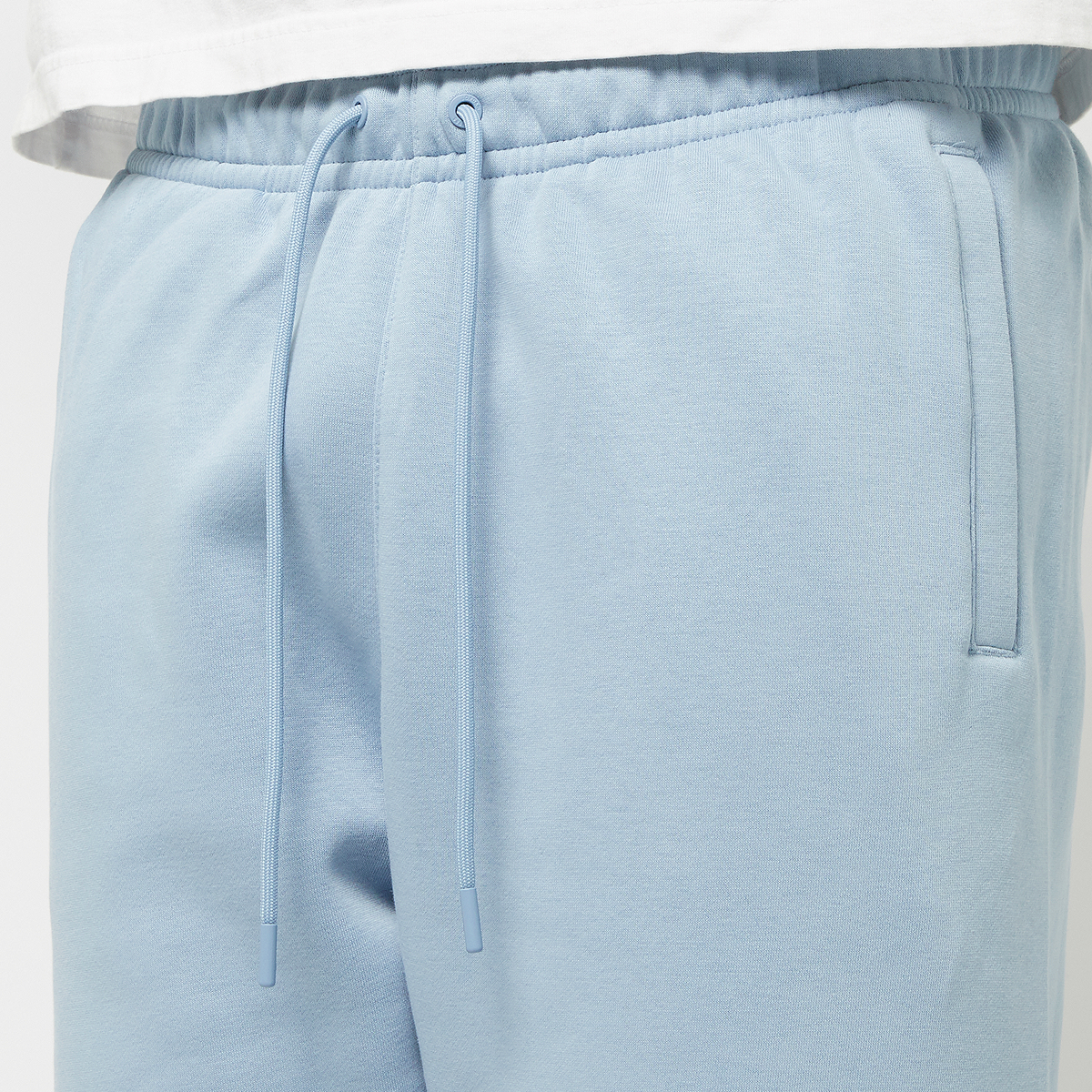 Jordan Essentials Fleece Baseline Pants Trainingsbroeken Heren blue grey industrial blue maat: S beschikbare maaten:S M L XL