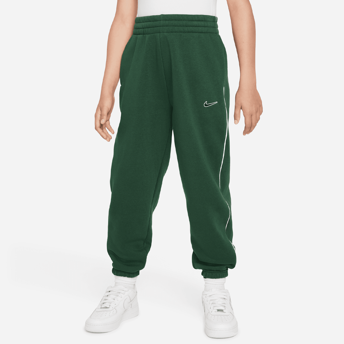 Nike Sportswear Oversize Fleece Pant Sportswear Trainingsbroeken Kids fire white maat: 137 beschikbare maaten:137 158