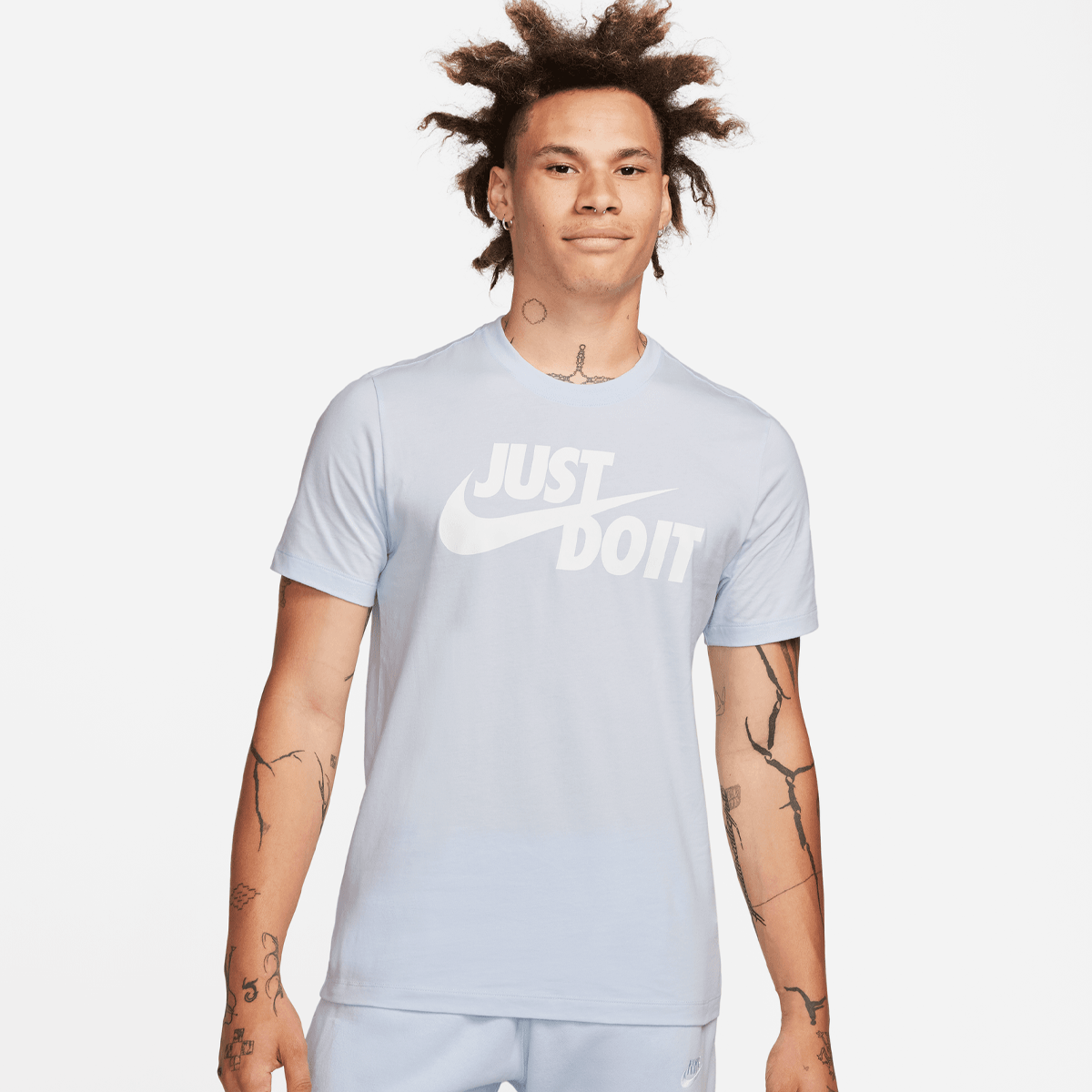 Nike Sportswear Just Do It T-shirt T-shirts Kleding football grey maat: S beschikbare maaten:S M XL