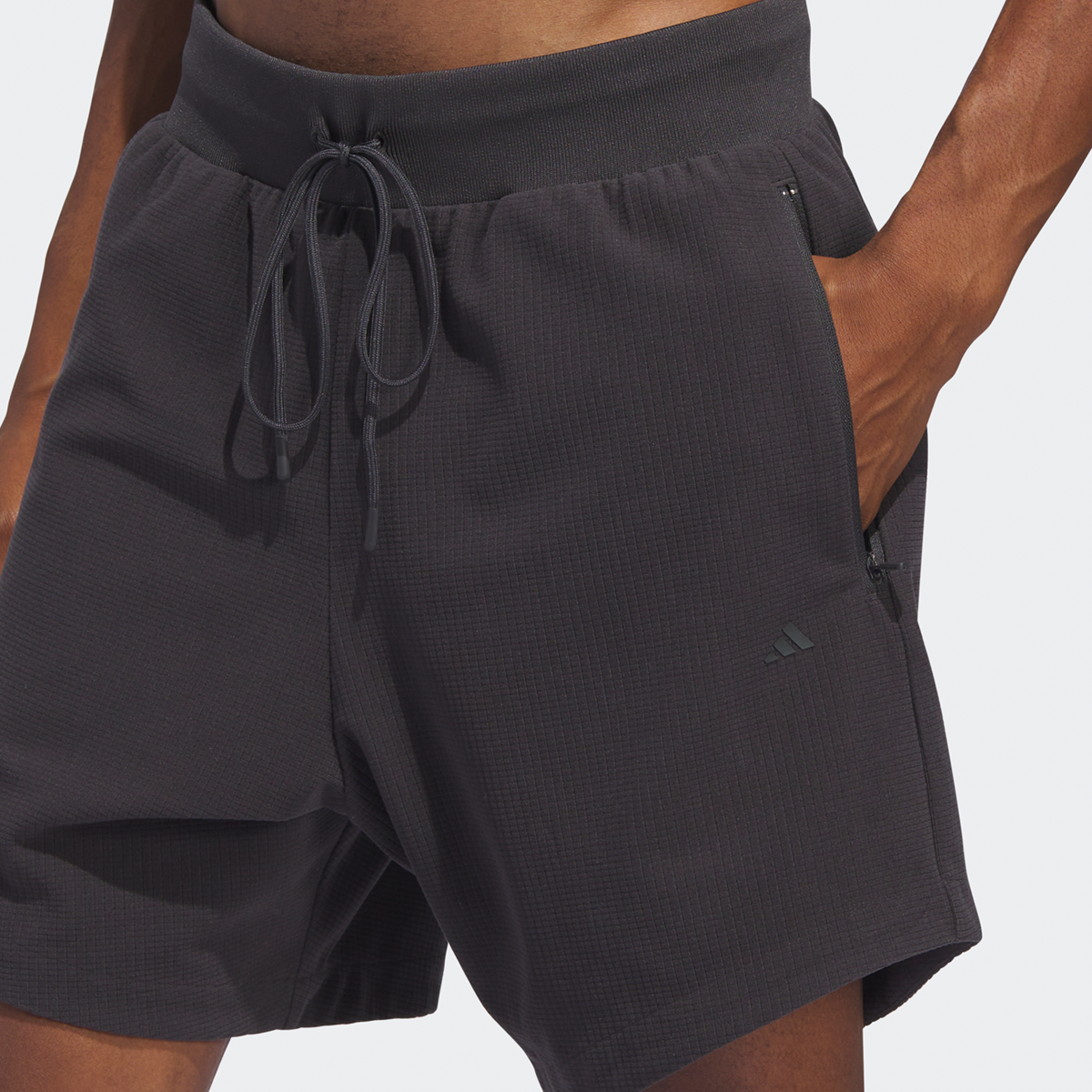 adidas Originals One Fleece Shorts Sportshorts Heren carbon maat: S beschikbare maaten:S L XL