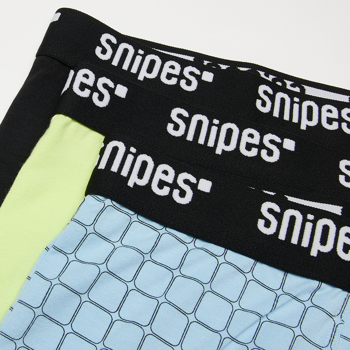 SNIPES Black Tape Briefs Boxershort Multipack (3 Pack) Boxershorts Heren multicolor maat: S beschikbare maaten:S M L
