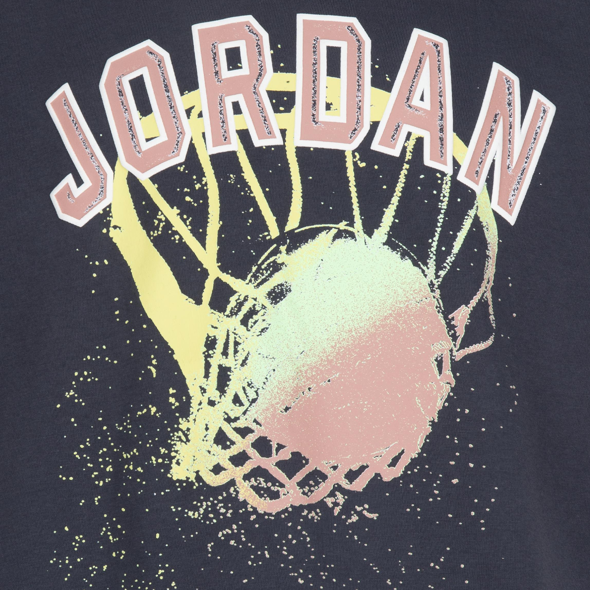 Jordan Junior Hoop Style Shortsleeve Tee T-shirts Kids anthracite maat: 128 beschikbare maaten:128 147 158 170